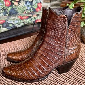 Stallion Empress Full Crocodile Zorro Cowboy/Cowgirl Boots